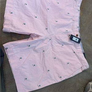 Tommy Hilfiger Light Pink Women's Shorts with Embroidery